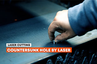 Countersink by Laser